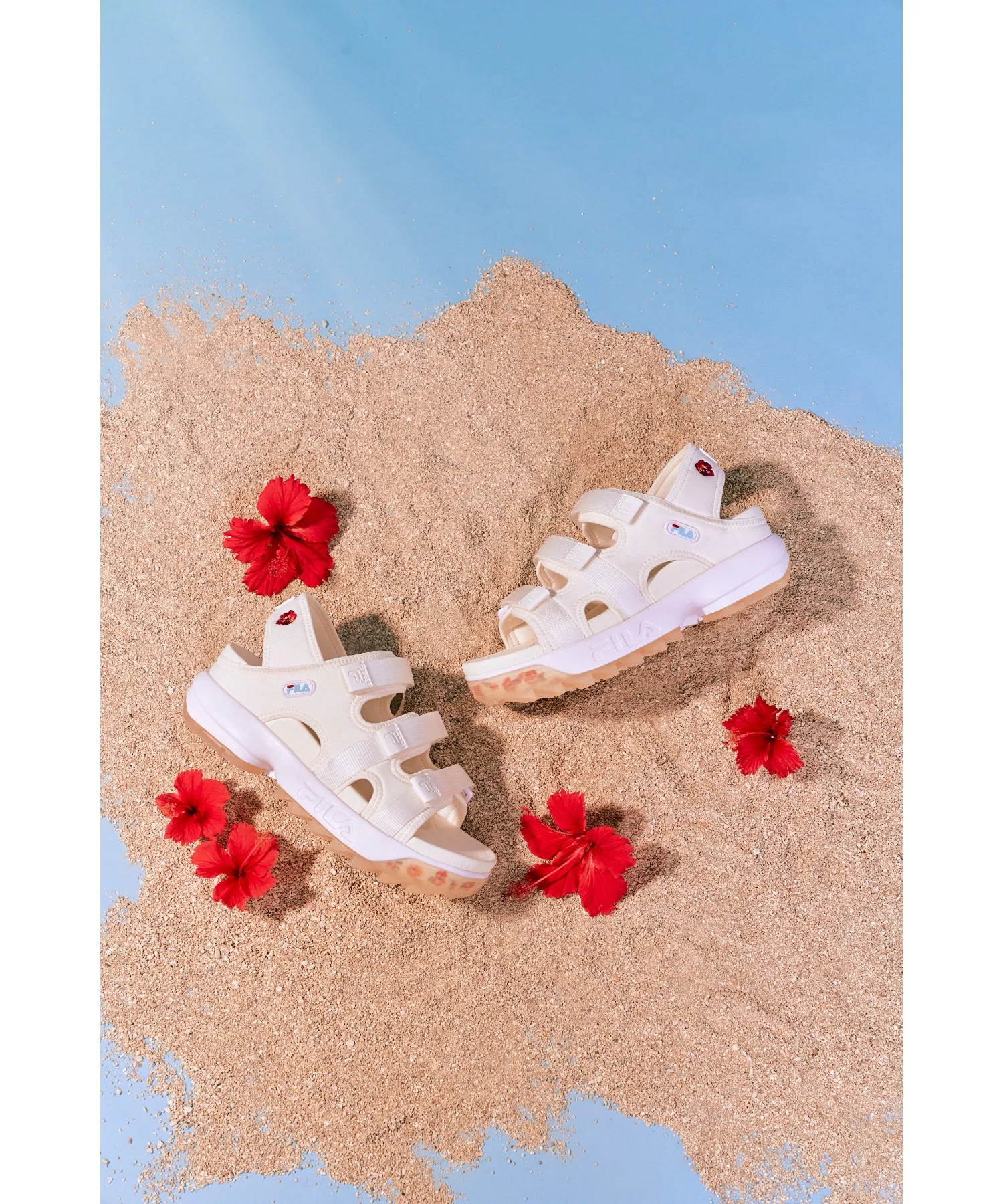 Мужские и женские сандалии FILA DISRUPTOR SD PUFFY U-CITY — фото 2