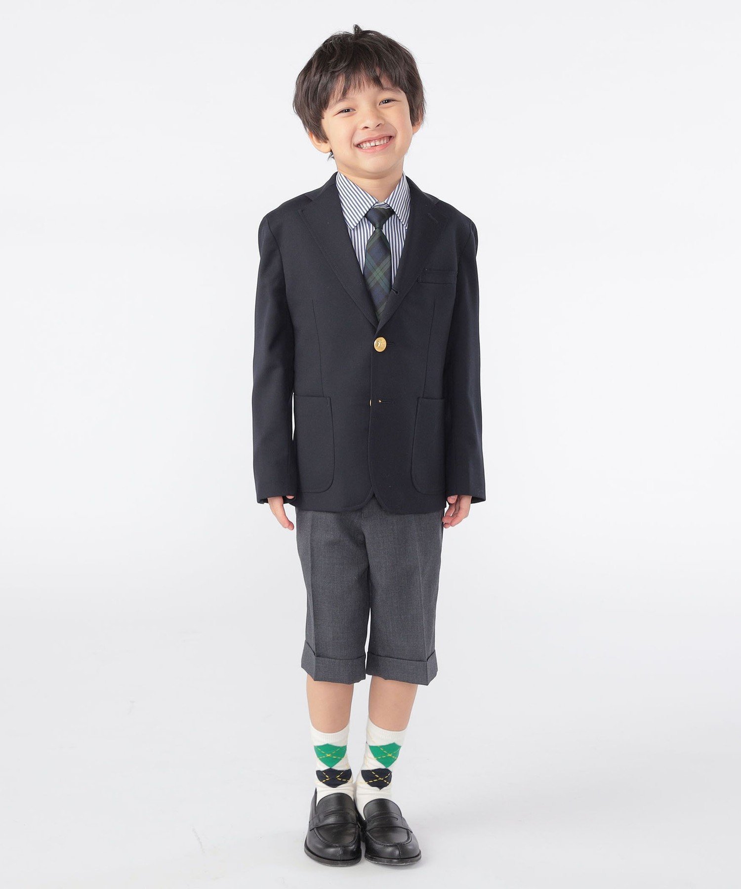 Детские шорты SHIPS KIDS: 100–130 см / Шерстяные шорты Ceremony без складок, Charcoal Gray — фото 3
