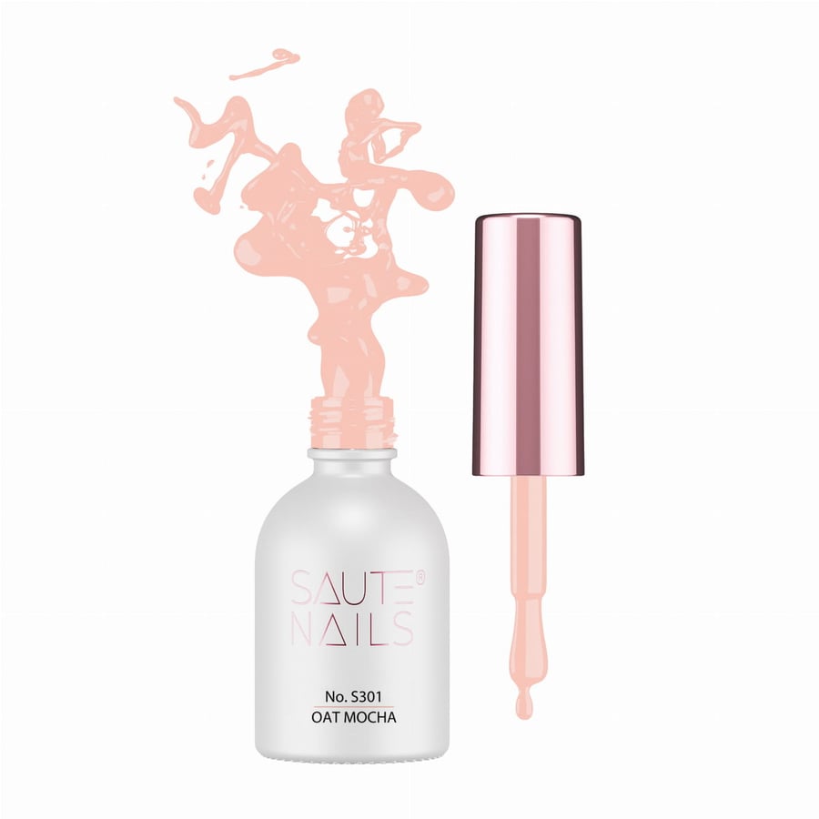

Гибридный лак SAUTE NAILS S301 OAT MOCHA - 8 мл