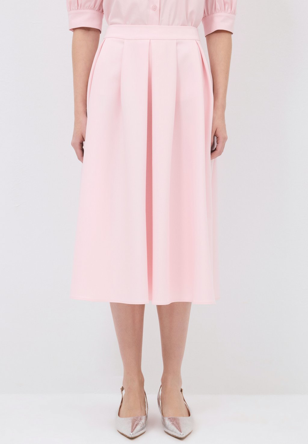 

Юбка плиссированная PLEATED - A-line skirt adL, светло-розовый