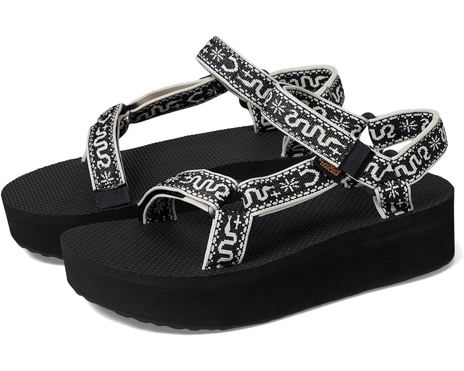 Сандалии Teva Flatform Universal, цвет Bandana Black/Birch
