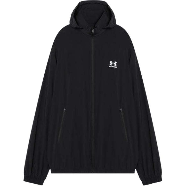 

Balenciaga Андер Армор Ветровка на молнии, Black