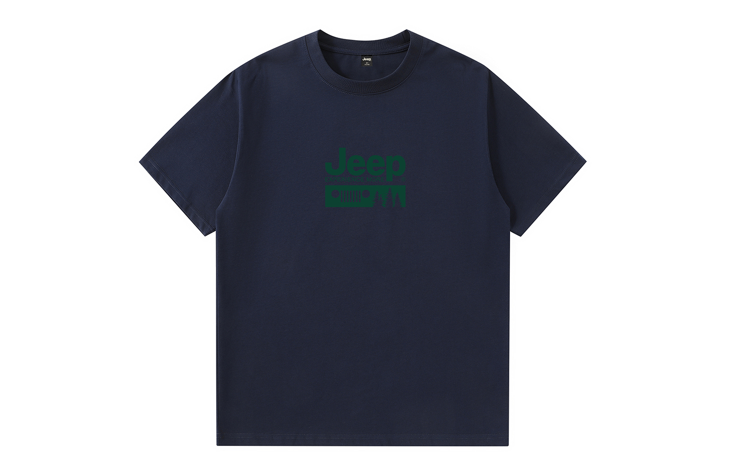 

Футболка Unisex Crew Neck Moderate Straight Fit Jeep, темно-синий