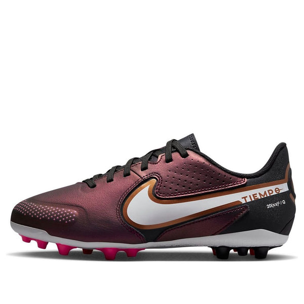

Кроссовки tiempo legend 9 academy mg cleats 'burgundy white' Nike, бургундия