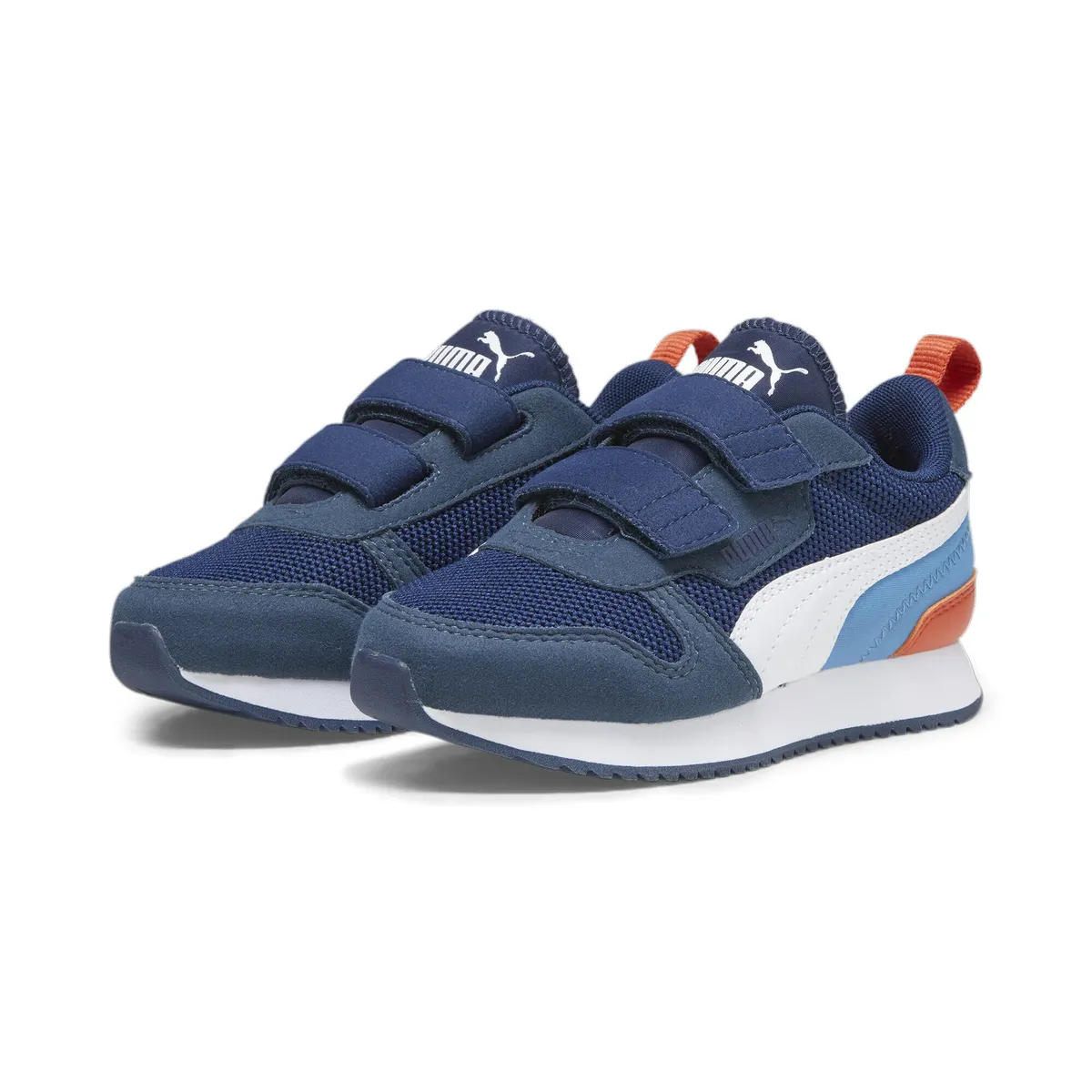 

Кроссовки PUMA "R78 Sneaker Youth", цвет Persian Blue White Inky Regal