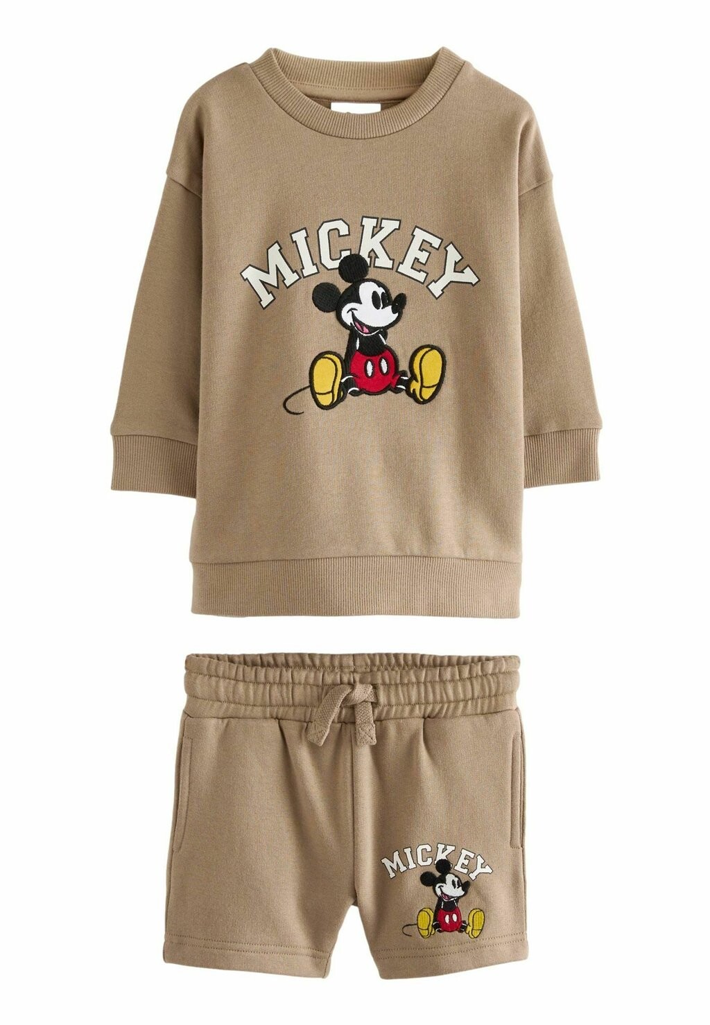 

Спортивные брюки MICKEY SET REGULAR FIT Next, цвет tan brown