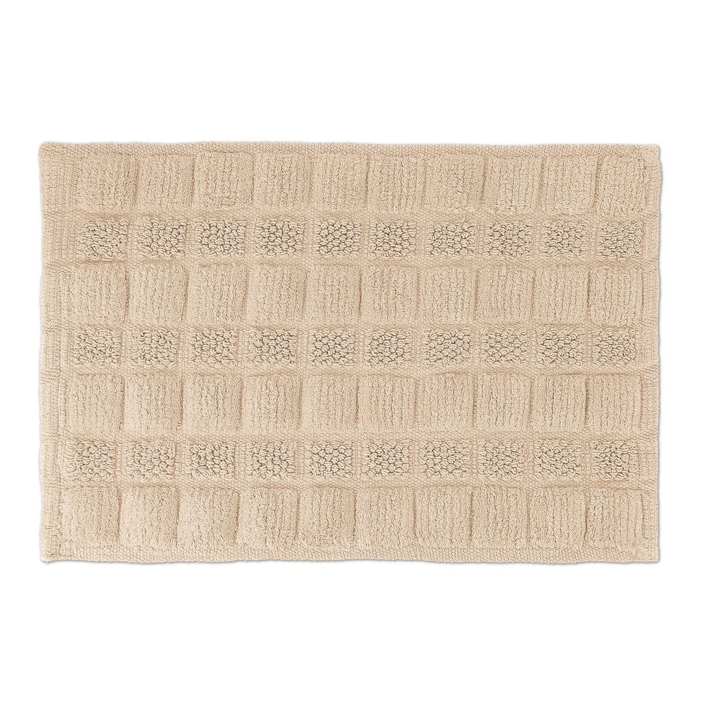 

Коврик для ванной Relaxdays из хлопка 60х40 см, бежевый