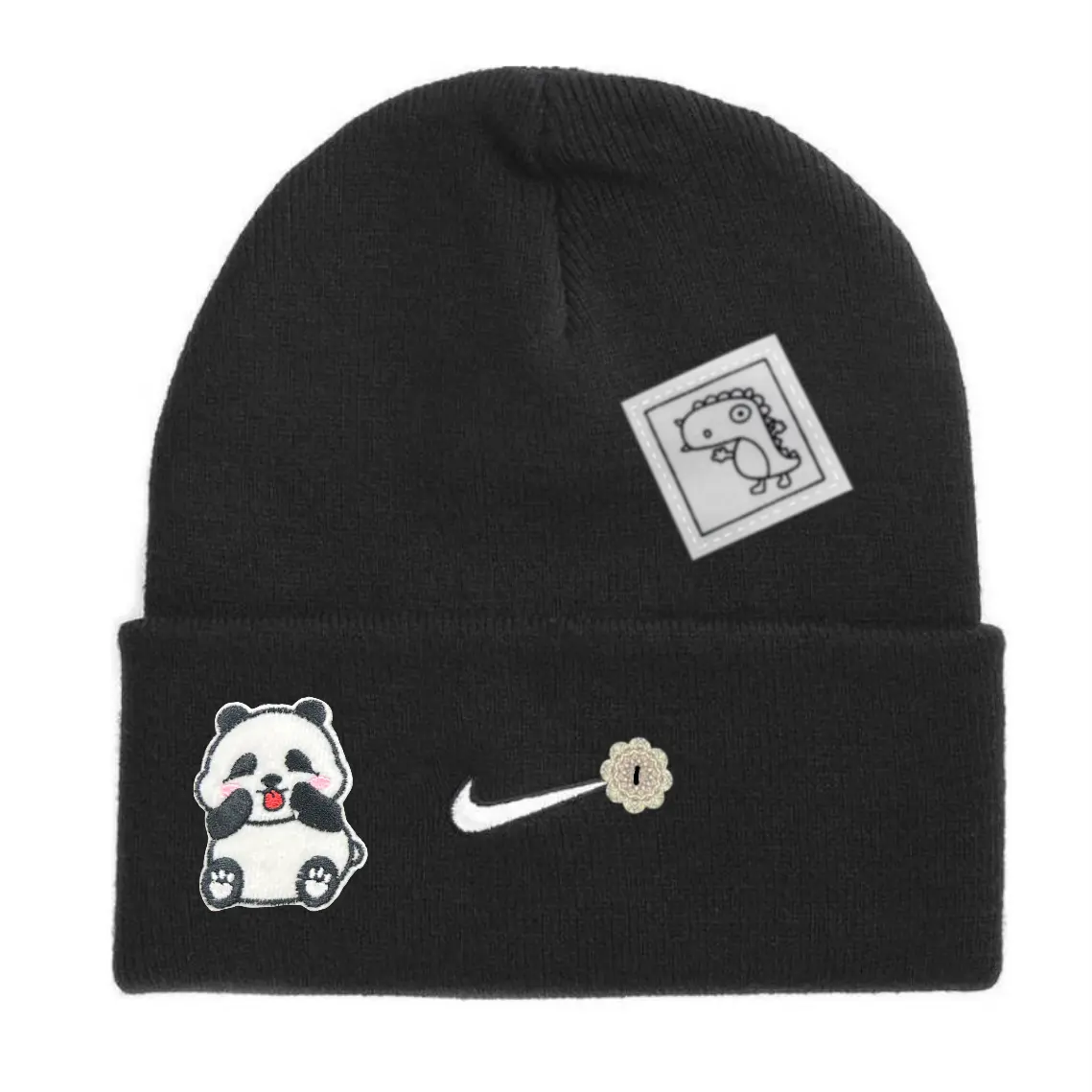 

Nike Полиэстеровая шапка унисекс черная, Black