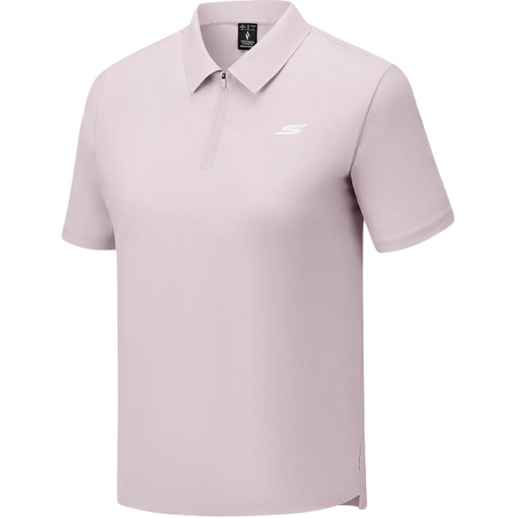 

Комфортная спортивная поло для женщин Skechers, светло-фиолетовый