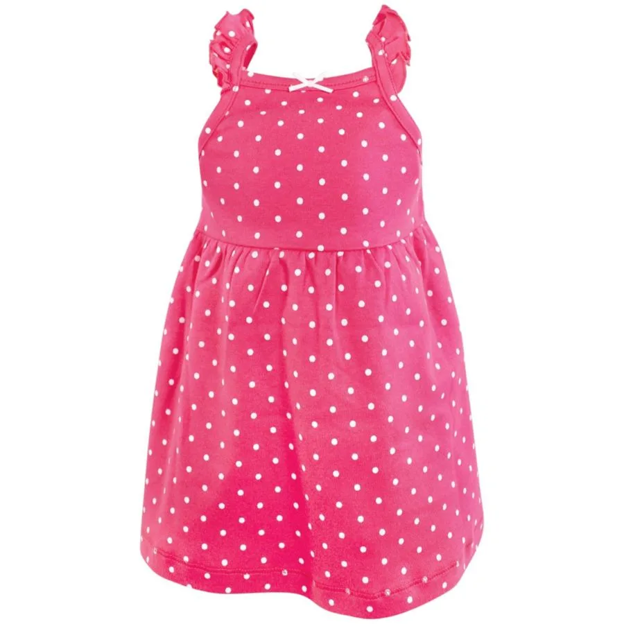 Комплект из 2 платьев без рукавов Hudson Baby, dk розовый розовый dot — фото 4