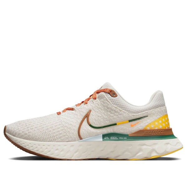 

Кроссовки hola lou x react infinity run flyknit 3 Nike, бежевый