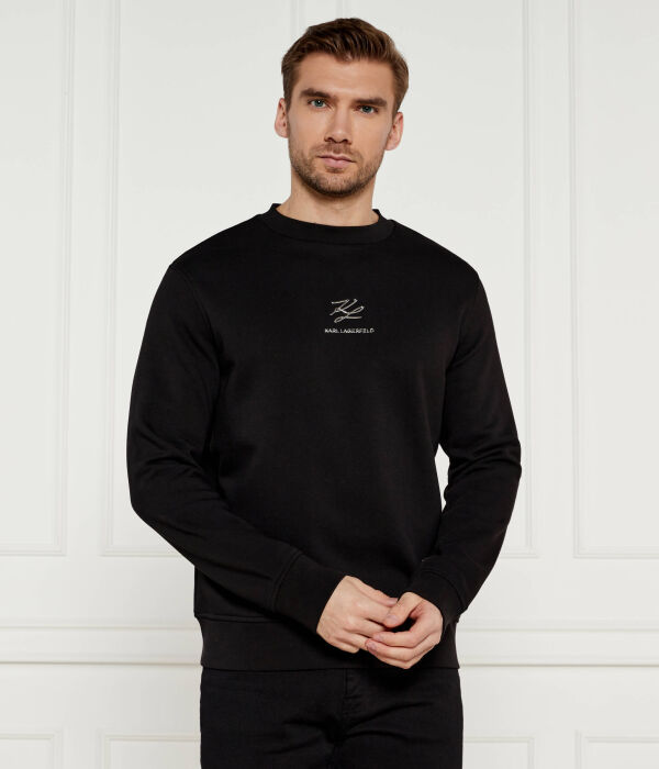 

Свитер Regular fit Karl Lagerfeld, черный