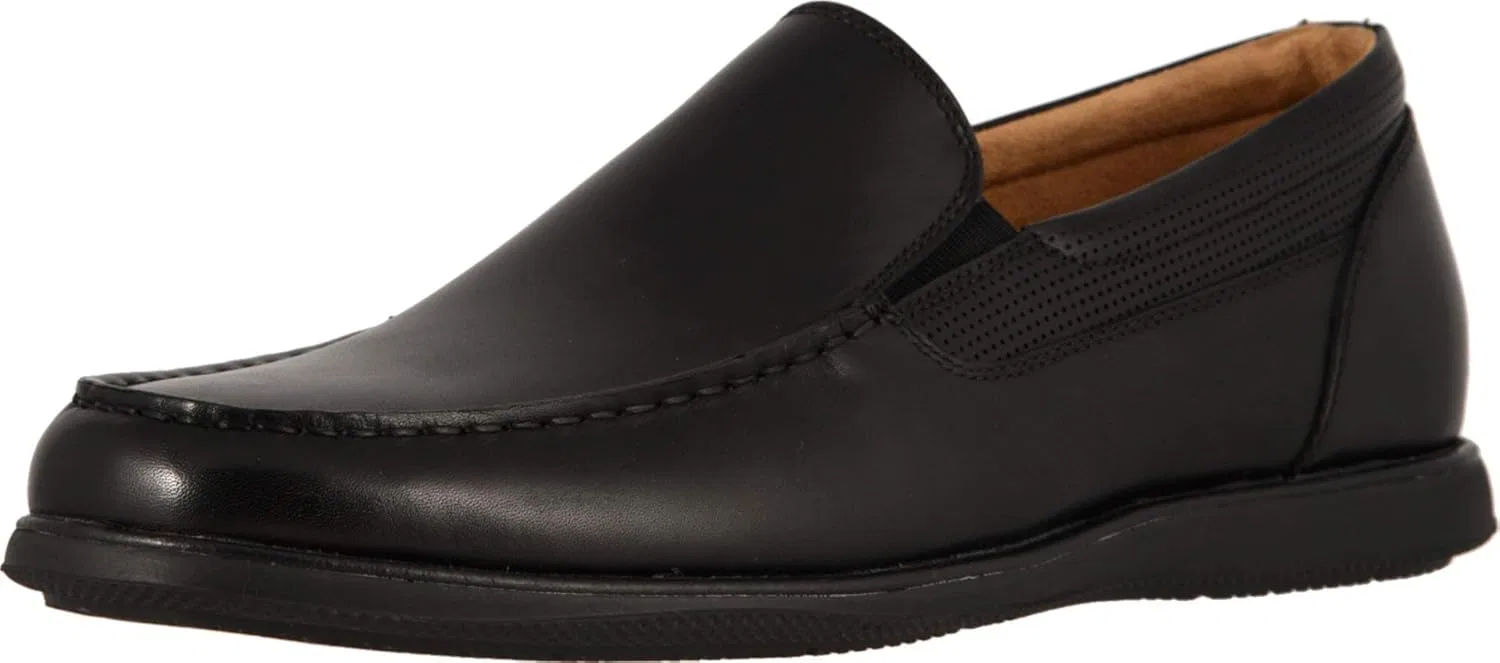 Лоферы Florsheim Atlantic Moc Toe Venetian Slip-On, черный