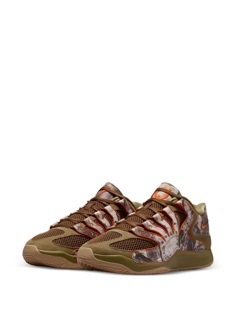 Кроссовки KD18 x Chet Holmgren “Duck Camo” Nike, зеленый — фото 2
