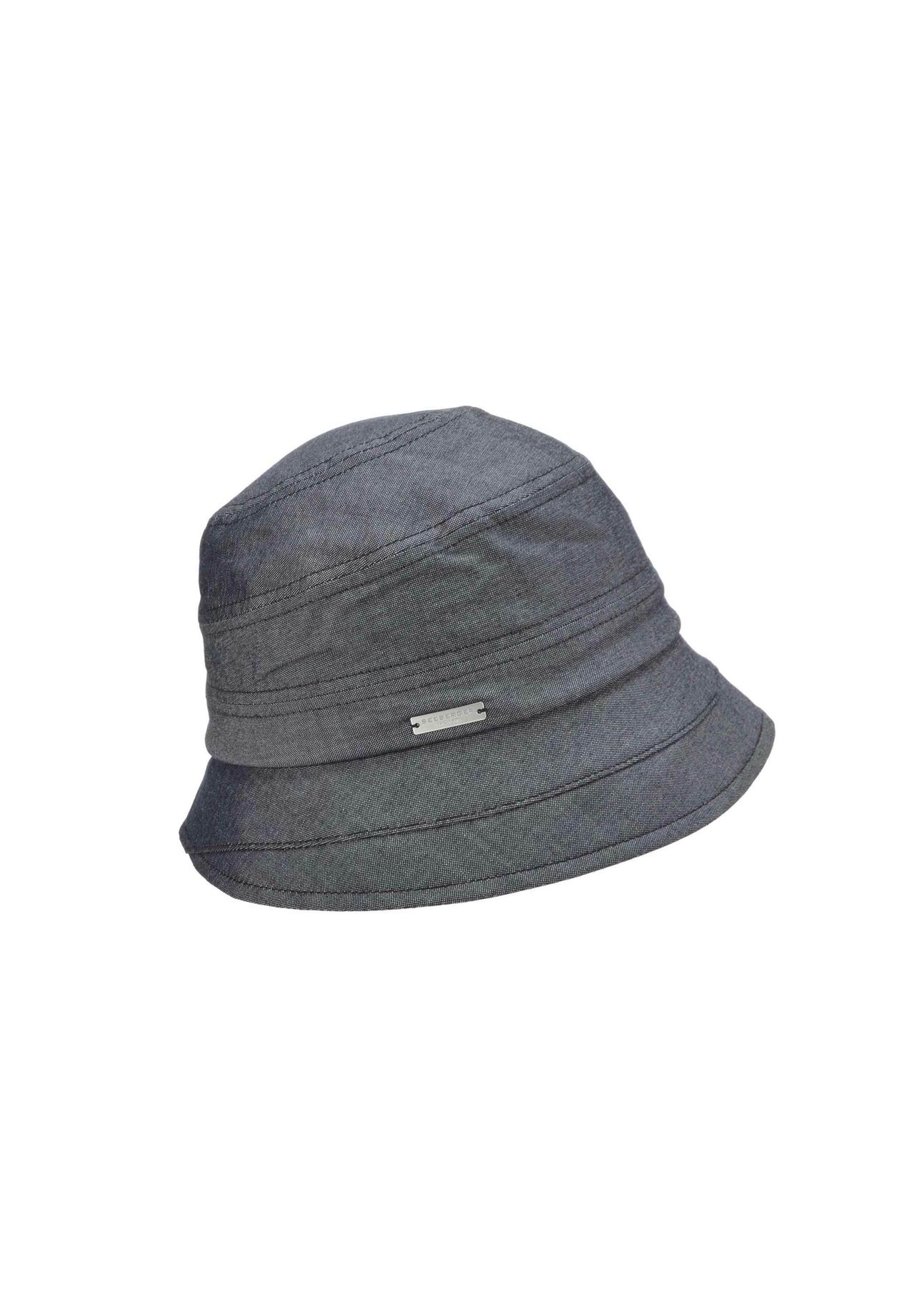 

Колокольчик из ткани шамбре 54792-0 SEEBERGER, черный