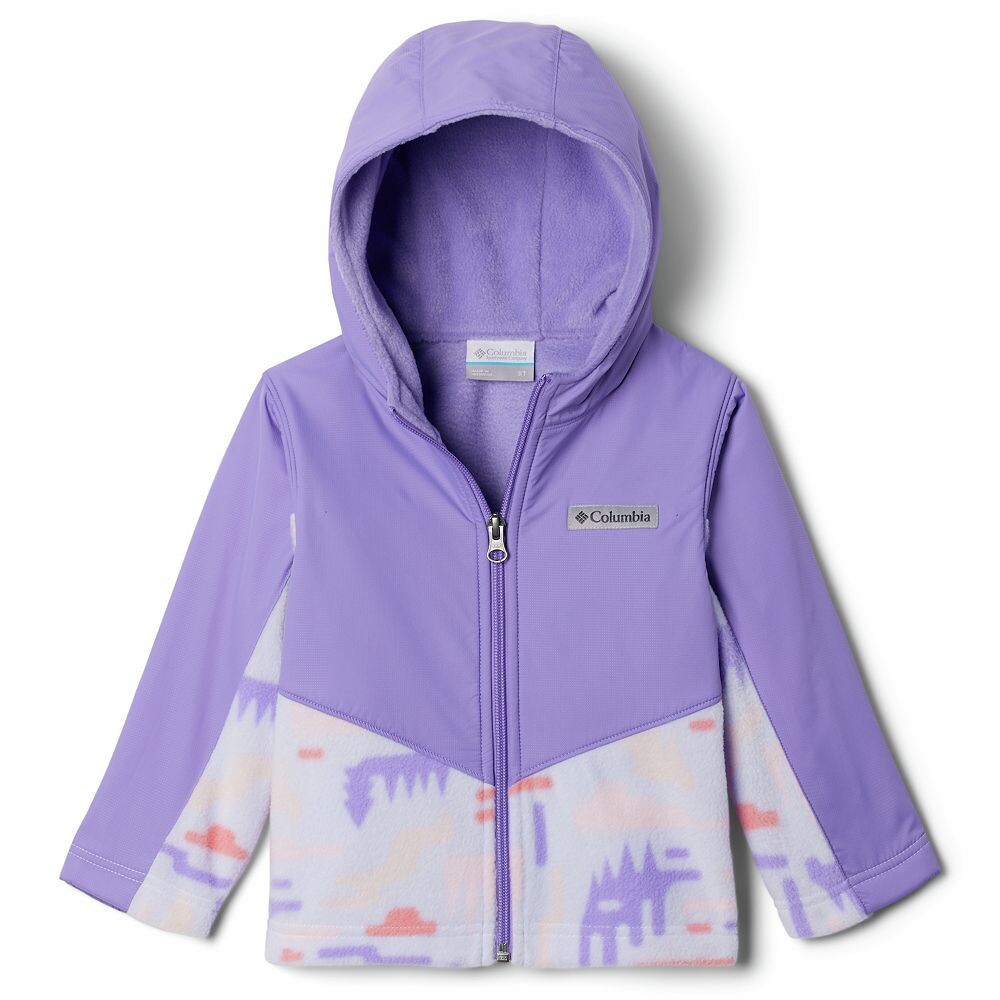 

Толстовка Columbia Steens Mt II для маленьких девочек, цвет Paisley Purple