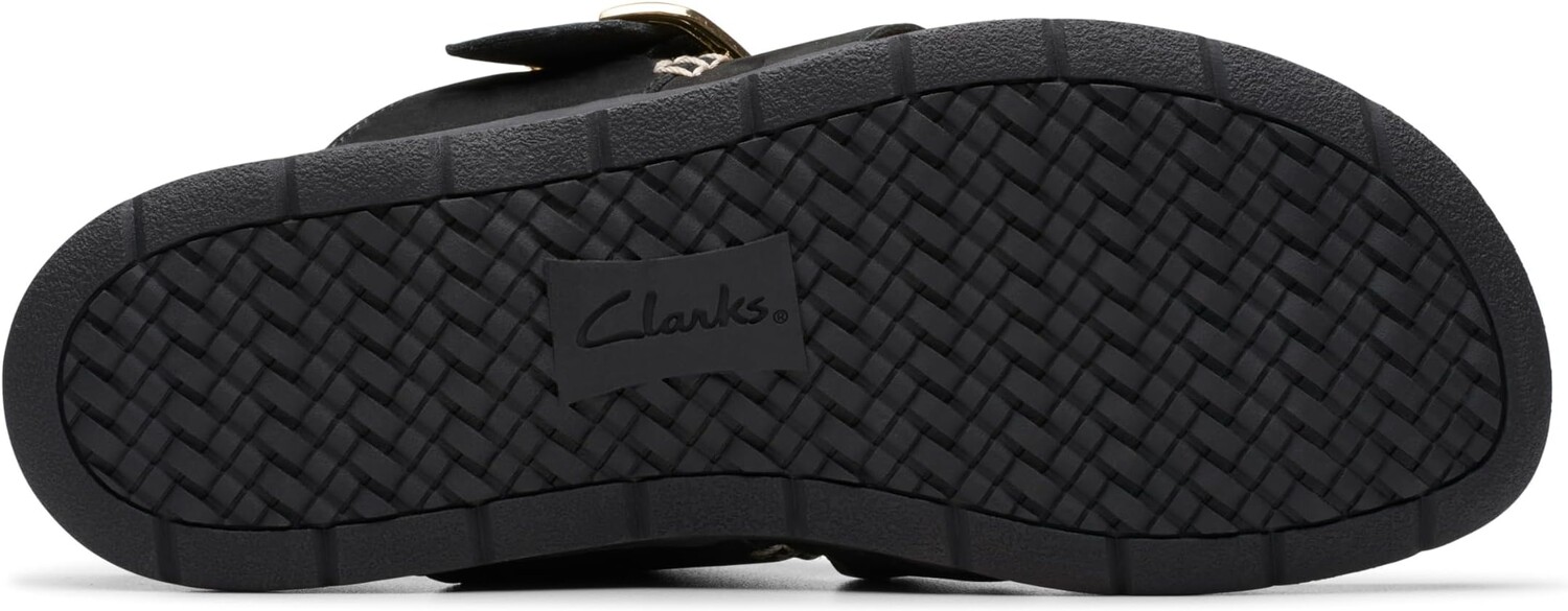 Сандалии Clarks Reileigh Park, цвет Black Nubuck — фото 3