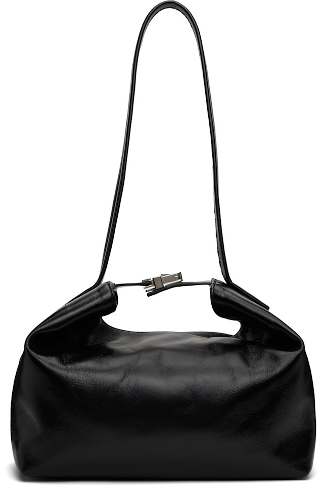 

Сумка из мятой кожи Bea By Far, черный