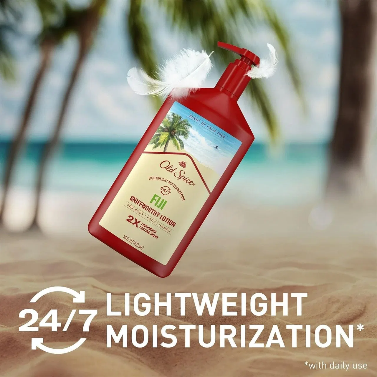 Лосьон для тела и рук Old Spice Fiji с кокосовым маслом, 473 мл
