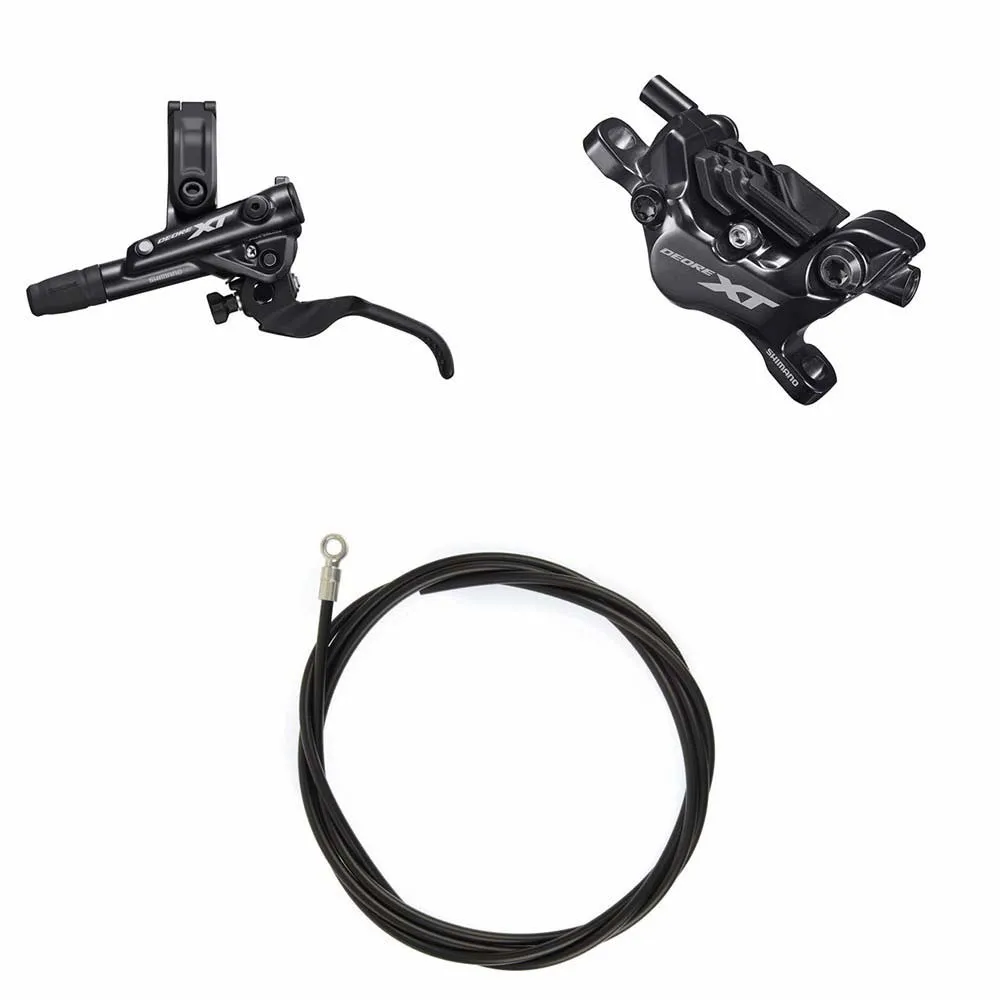 

Передний тормоз Shimano Deore XT BL-M8100 + BR-M8120 hydraulic, серебряный