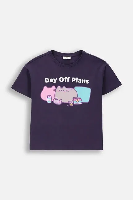 Футболка с Pusheen Coccodrillo, синий
