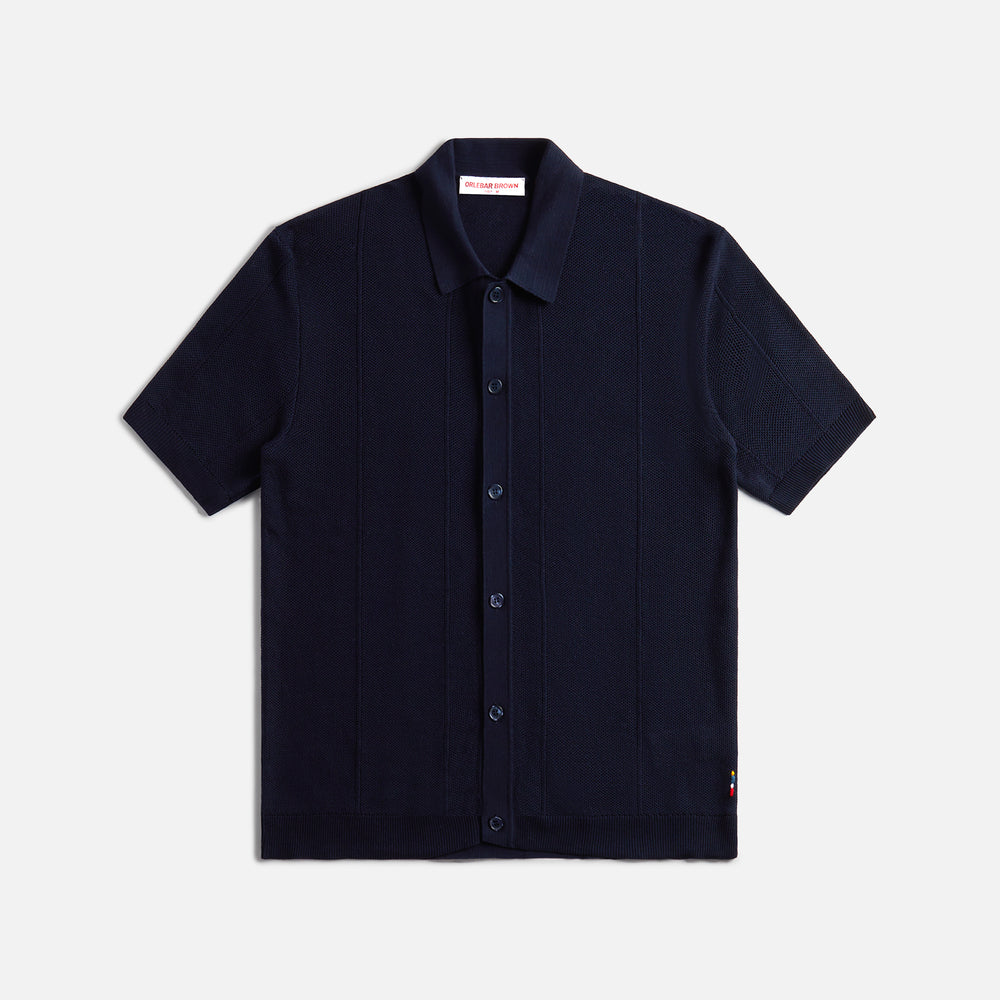 

Рубашка Orlebar Brown Tiernan Shirt, цвет Night Iris