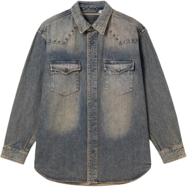 

Levis Джинсовая куртка Levi’s тёмно-синяя мужская, Dark Blue