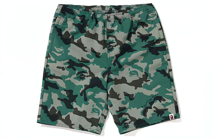 

Повседневные шорты мужские камуфляж A Bathing Ape, цвет Camouflage