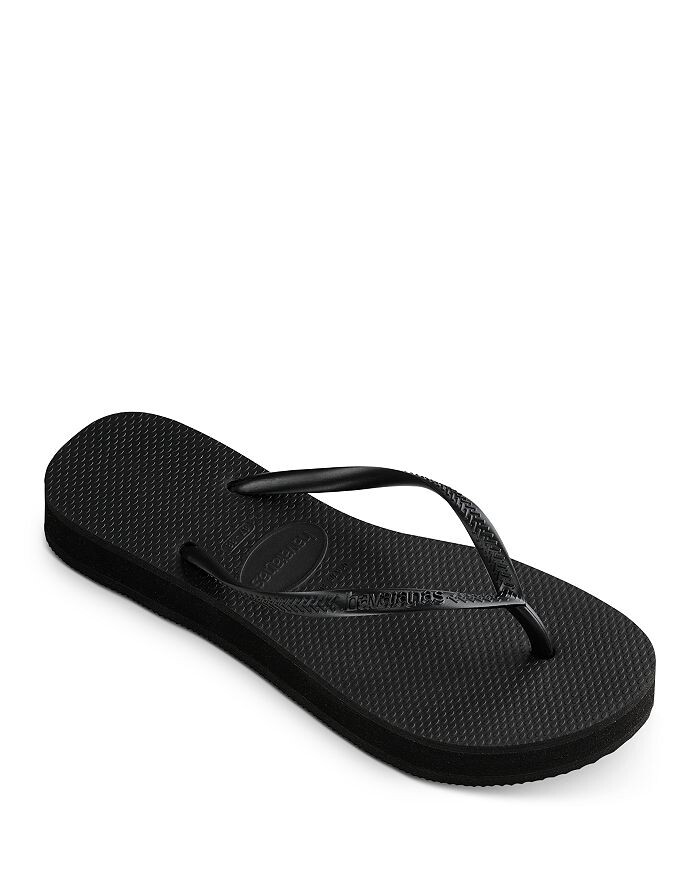 Женские узкие сандалии с ремешками на платформе havaianas — фото 2