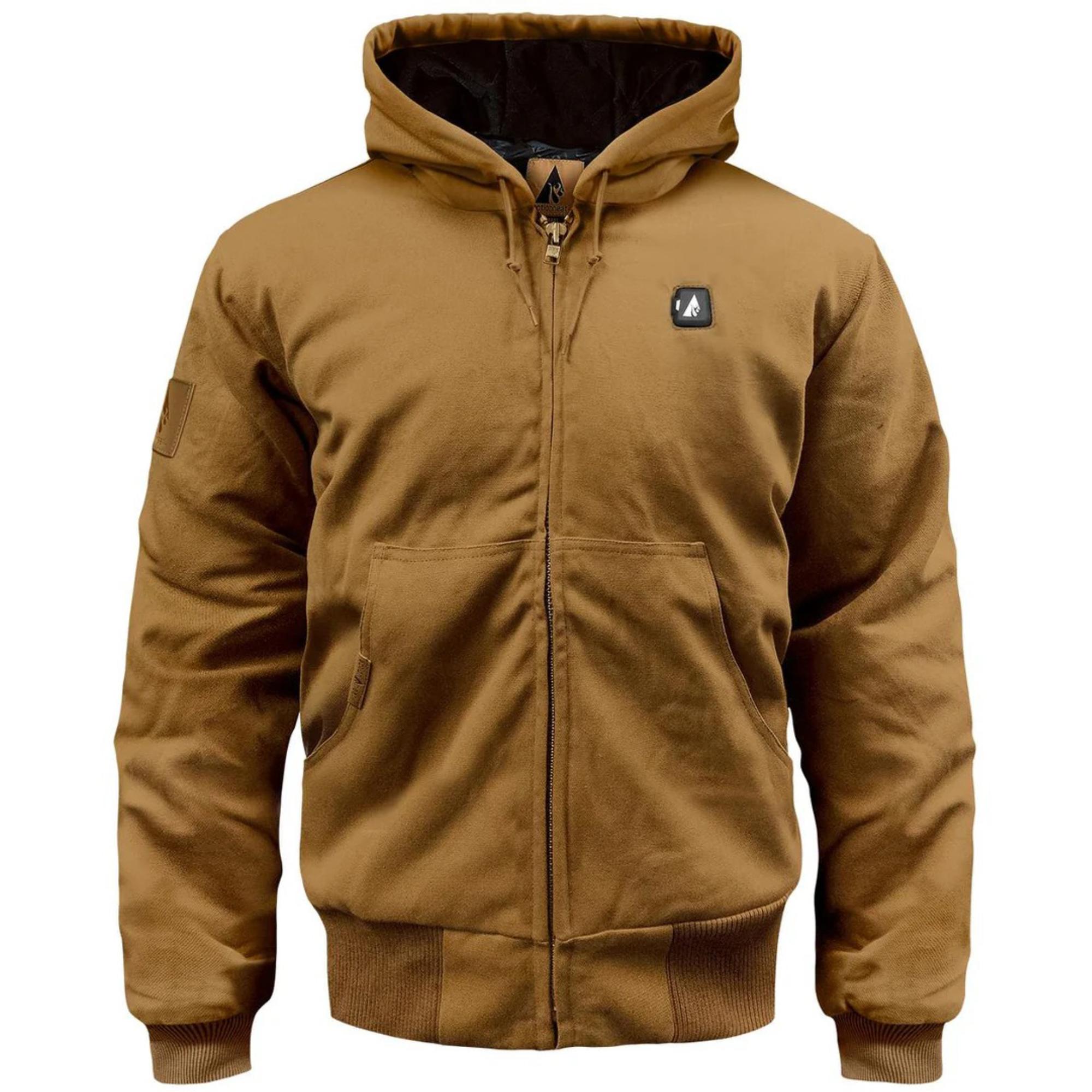 

Мужская рабочая куртка с подогревом от 5-вольтового аккумулятора ActionHeat, Khaki