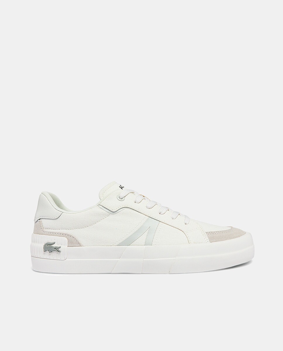 

Мужские кроссовки L004 из парусины Lacoste, белый