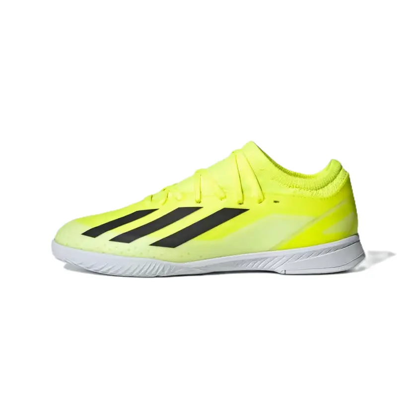 X CRAZYFAST Детские футбольные бутсы для детей Adidas, желтый