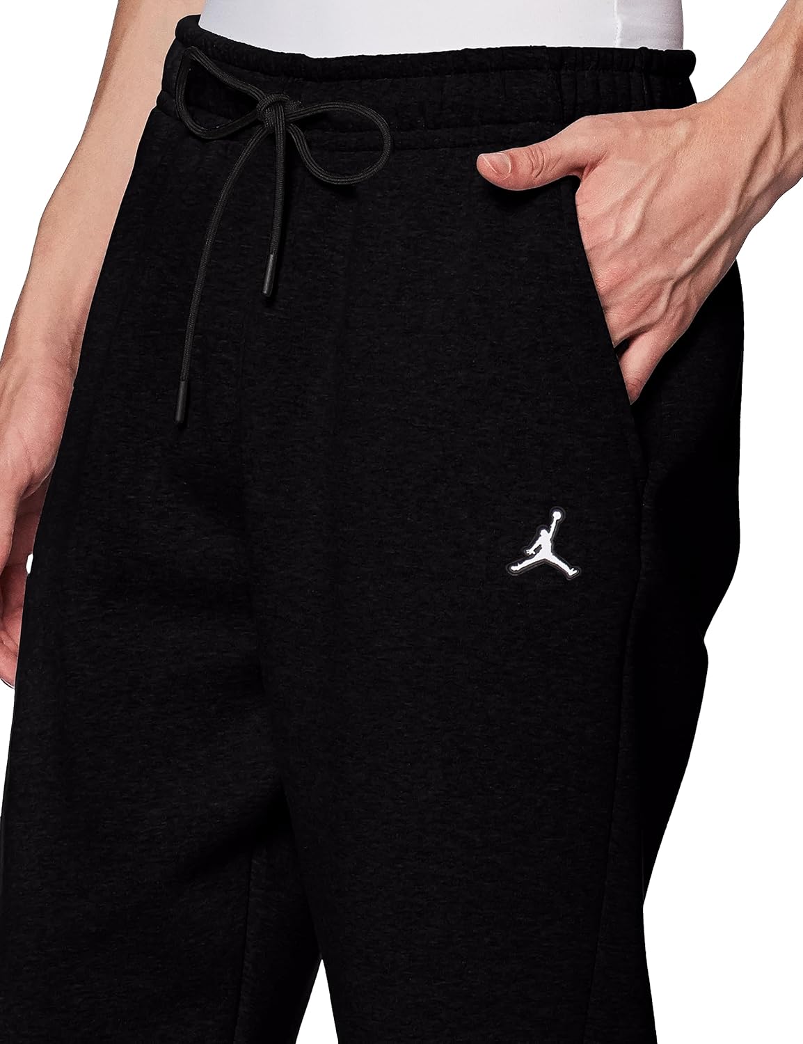 

Мужские флисовые брюки Nike Air Jordan Brooklyn, Black/Black/White