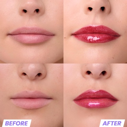 Wonder Blading Top Gloss Красный блеск для губ с блестками Увлажняющий и высокоэффективный Wonderskin — фото 2