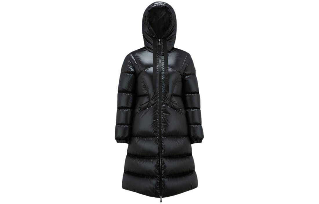 

Пуховик женский черный Moncler