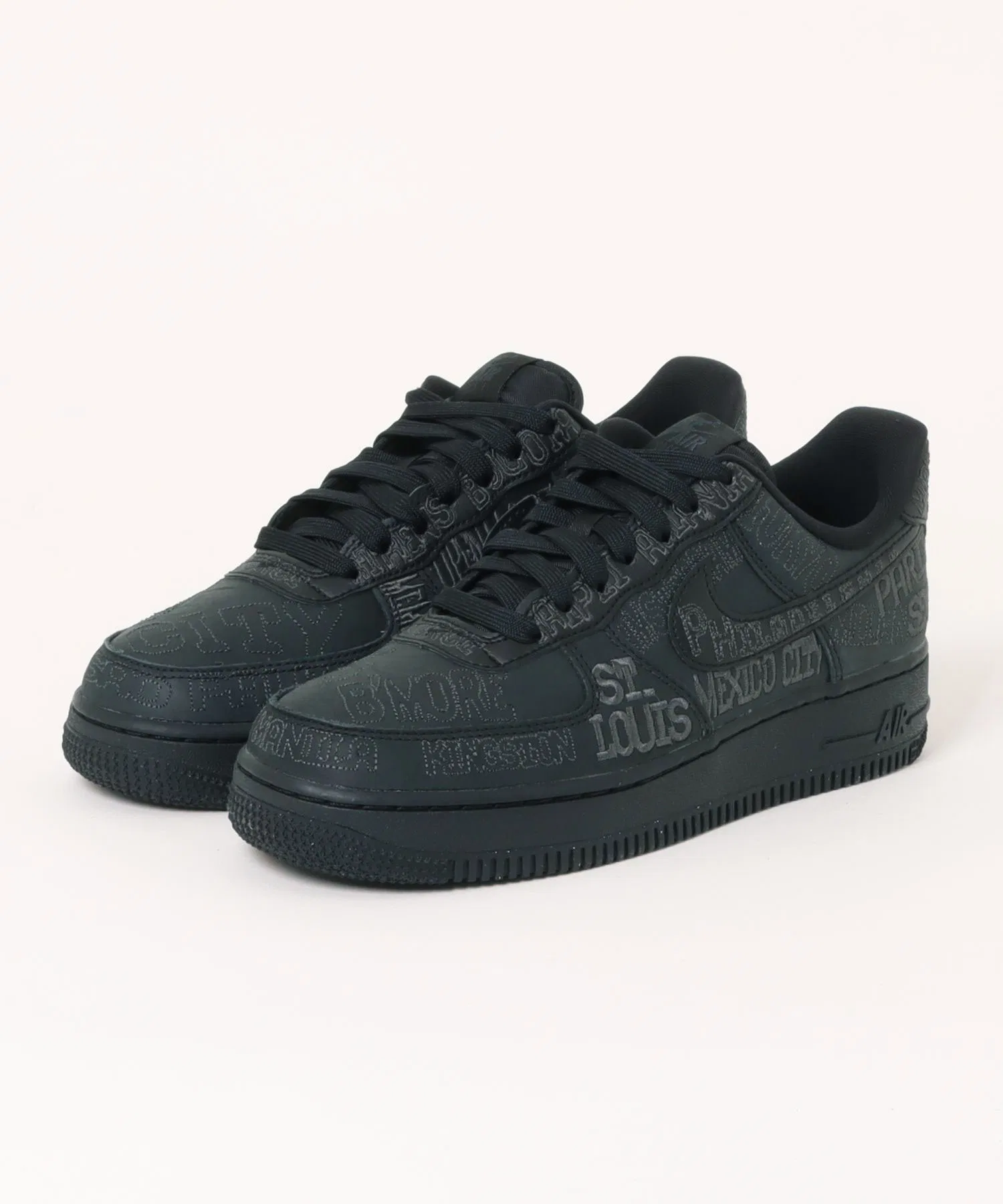 NIKE Air Force 1 '07 LV8 MII1549 *001 ЧЕРНЫЙ/ЧЕРНЫЙ