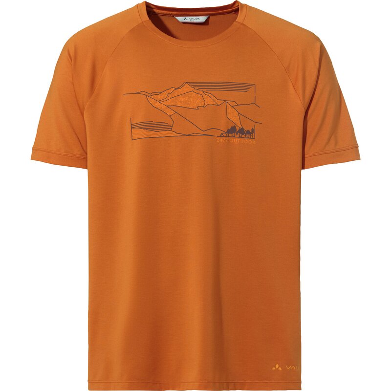 

Shirt me gleann t-shirt ii Vaude, цвет kumquat