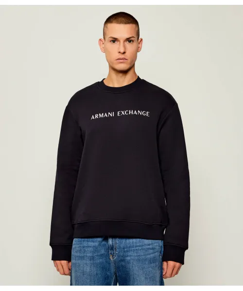

Толстовка Regular fit Armani Exchange, синий