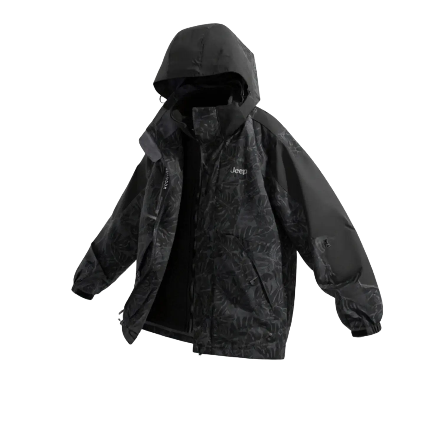 

Jeep Куртка для осени и зимы унисекс, Camouflage Black