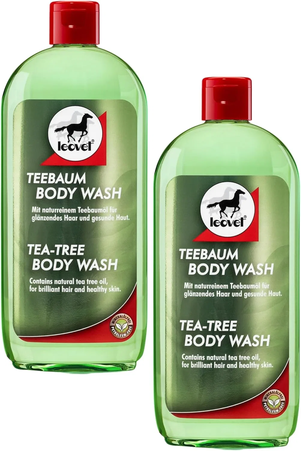 Набор из 2 шампуней для лошадей «Tea Tree Body Wash» от RL24 leovet Rl24