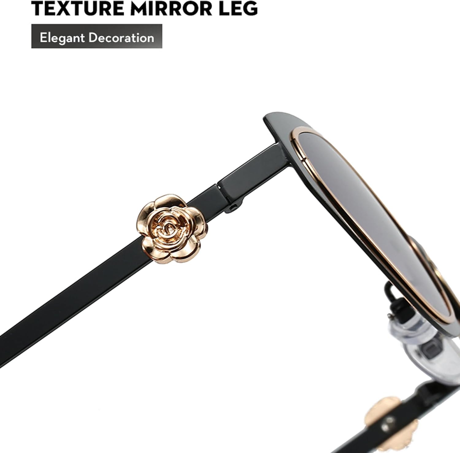 

bullabulling Популярные модные солнцезащитные очки в форме многоугольника и ромба для женщин, ретро-панк, трендовые мужские металлические очки «кошачий глаз» UV400, Gold