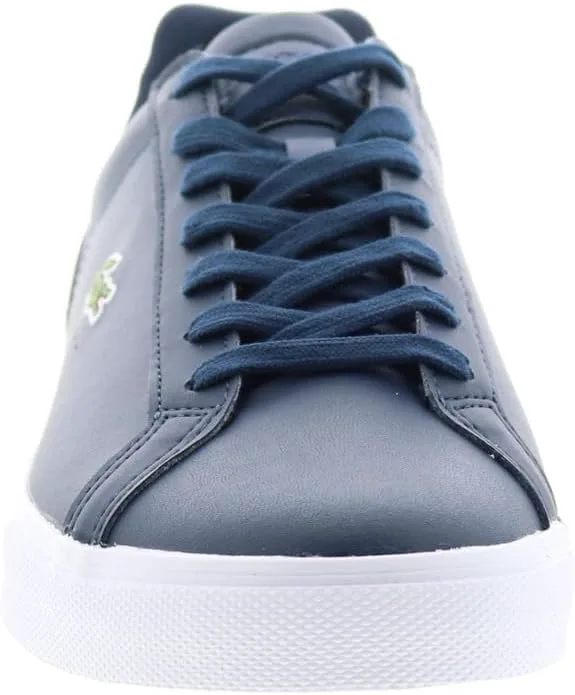 

Мужские кожаные кроссовки Lacoste Lerond Pro, темно-синий/белый