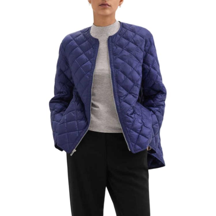 

THEORY Женский пуховик морской синий Marine Blue, Marine Blue