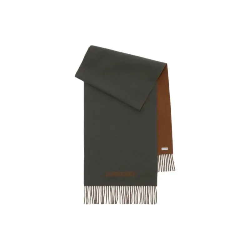 

Burberry Реверсивный кашемировый шарф, Graphite