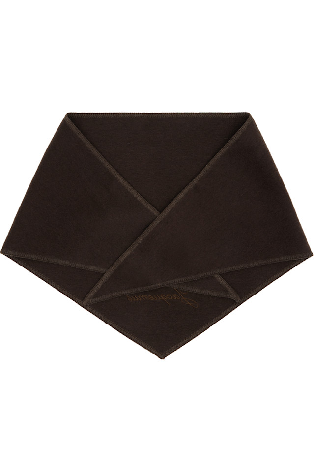 

Jacquemus Коричневый бандана «кашемиро»