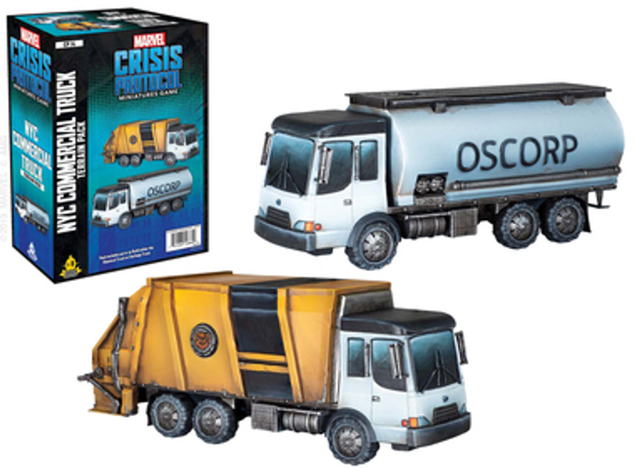 

Миниатюра Marvel: Crisis Protocol - NYC Commercial Truck Terrain Pack