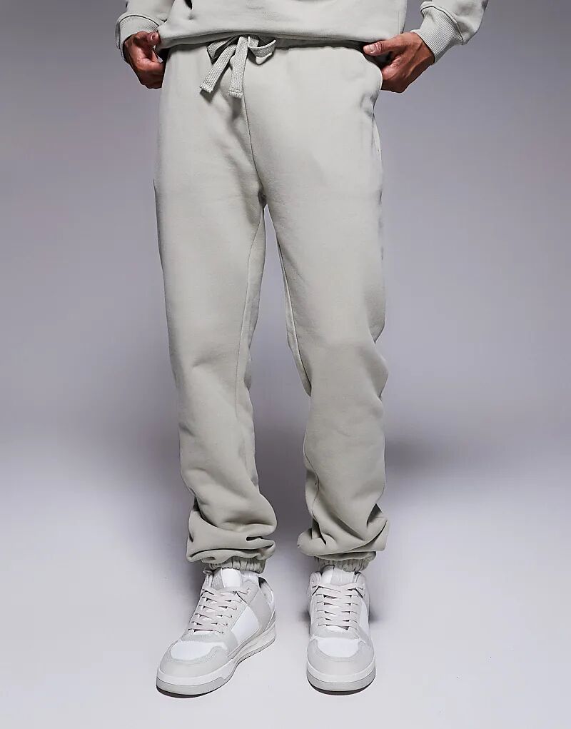 

Спортивные брюки-джоггеры ASOS DESIGN премиум-класса из плотной ткани плотностью 400 г/м², черного цвета