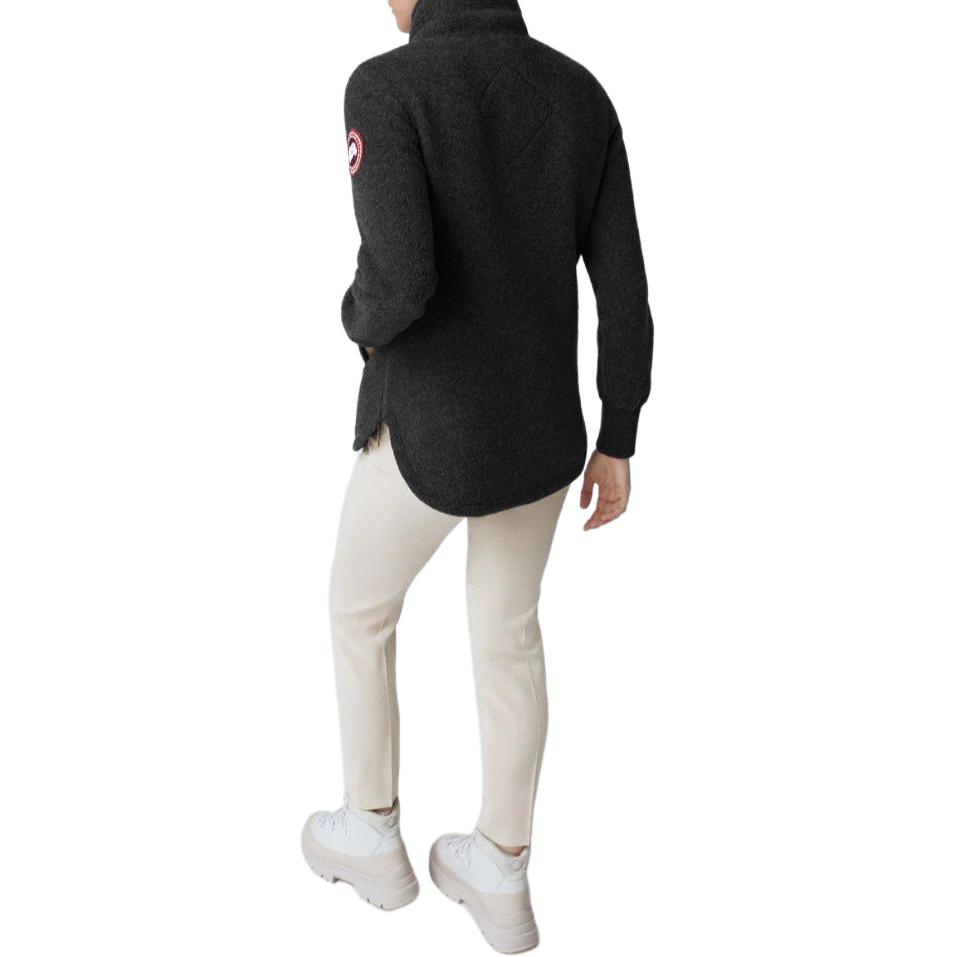 Severn Полузип Свитер Kind Fleece Свитер Женский Черный Canada Goose — фото 4