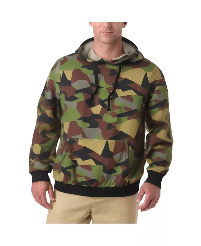 

Большая и высокая флисовая толстовка с капюшоном Kingsize, зеленый