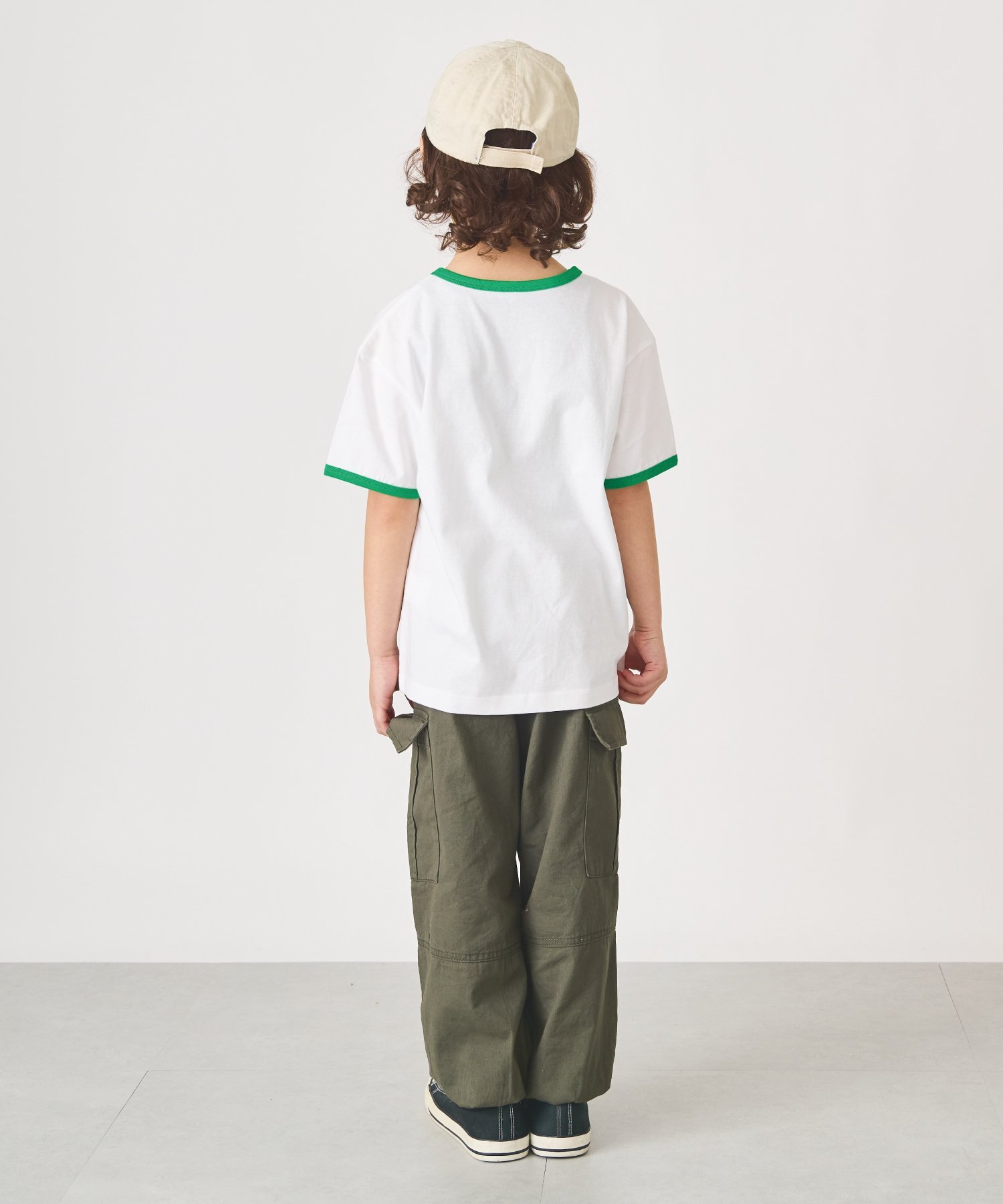 Футболка с короткими рукавами с логотипом колледжа Ever Closet, white — фото 2